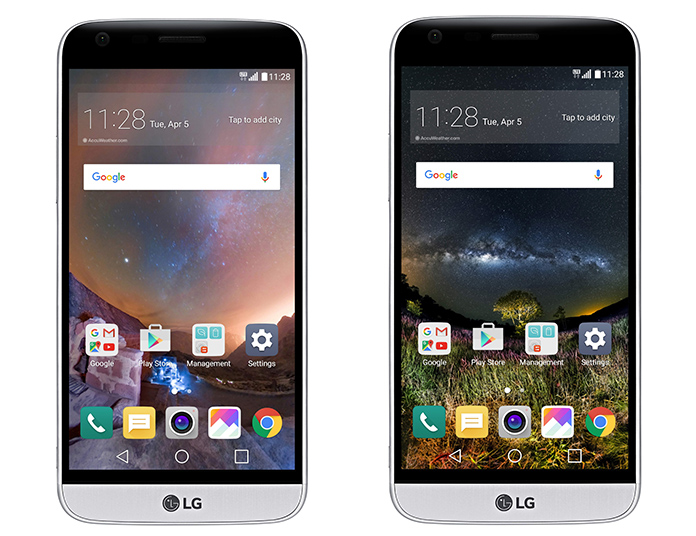 обои LG G5 360 градусов выпущены