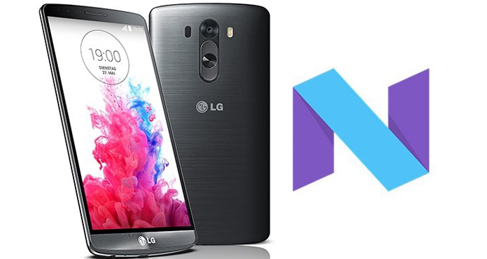lg g3 android 7